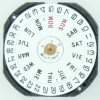 Mouvement 7N33-2 de montre Epson - Seiko - modèle 2