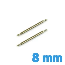 pack 2 pompes de 8 mm pas cher réparation bracelet montre