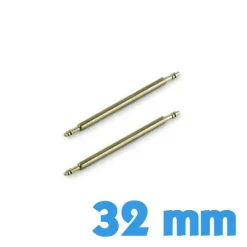 Pack de 2 grandes barres pompes 32 mm