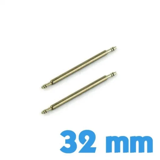 Pack de 2 grandes barres pompes 32 mm