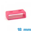Passant bracelet  Casio 18 mm  - Rose