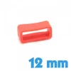 Passant Bracelet Montre Silicone 12 mm - Corail