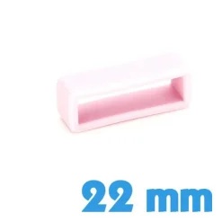 Passant montre 22 mm  - Rose