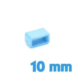 Passant Plastique Bleu 10 mm montre