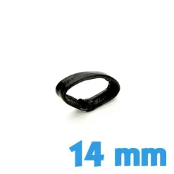 Passant pour bracelet 14 mm  - Noir