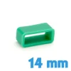 Passant pour bracelet 14 mm  - Vert Emeraude