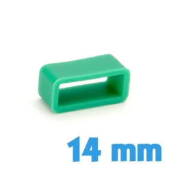 Passant pour bracelet 14 mm  - Vert Emeraude