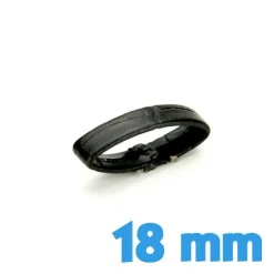 Passant pour bracelet Noir 18 mm