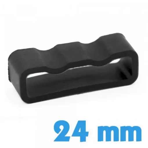 Passant pour Montre Connectée KOSPET Silicone Noir