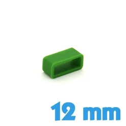 Passant pour montre Vert foncé 12 mm