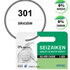 Pile 301 1,55 V oxyde d'argent Seizaiken (Seiko) montre