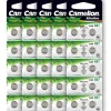 50 Piles 1,5 V AG7 alcaline de montre