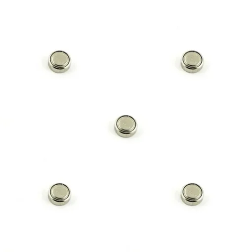 5 Piles AG12 1,5V alcaline pour montre