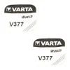 2 Piles pour Montre SR626SW - 377 Varta 1,55 V