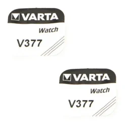 2 Piles pour Montre SR626SW - 377 Varta 1,55 V