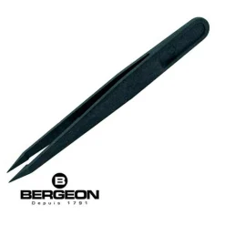 Pince Antistatique Bergeon 6751.02 Fibre Carbone
