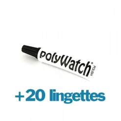 Polywatch enlever facilement une rayure sur montre plastique