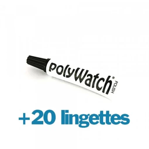 Polywatch enlever facilement une rayure sur montre plastique