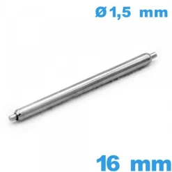 Pompe de Montre pas chère 16mm Épaulement Simple ISOSWISS