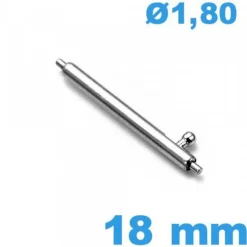 Pompe pour Montre Pose Rapide 18 mm - diamètre 1,80 mm