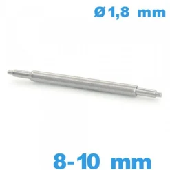 1 Pompe  réparation bracelet montre 8 à 10 mm Téléscopique d :1,8 mm qualité Suisse