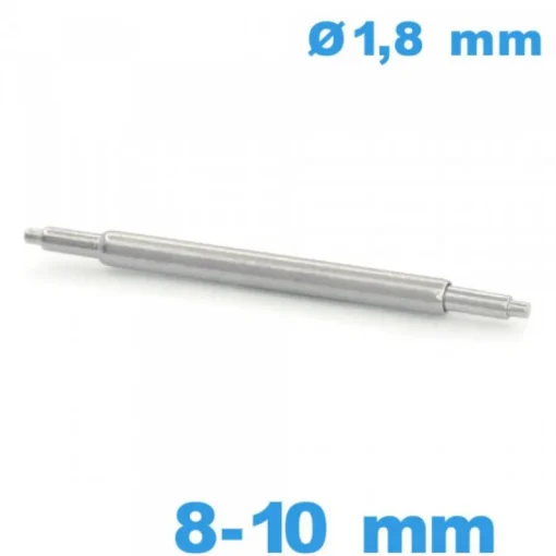 1 Pompe  réparation bracelet montre 8 à 10 mm Téléscopique d :1,8 mm qualité Suisse
