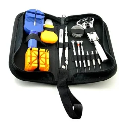 Sacoche pour réparation de montre - 12 outils