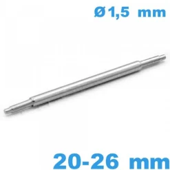 1 Springbar à ressort  20 à 26 mm Extra téléscopique d :1,5 mm