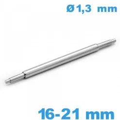 1 Springbar Extra téléscopique 16 à 21 mm réparation bracelet montre diam : 1,3 mm