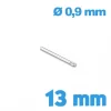Tige à embout strié 13mm   - Diamètre 0,9