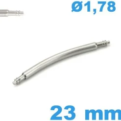 1 Tige 23 mm incurvée d :1,78 mm