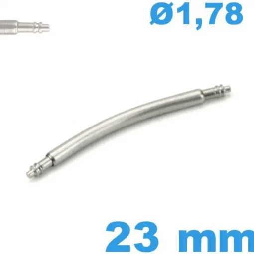 1 Tige 23 mm incurvée d :1,78 mm