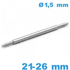 Tige de Réparation pour Bracelet Montre Universelle 21 à 26 mm