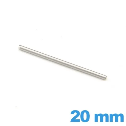 Tige droite 20 mm bracelet métal  diamètre 1.0 mm