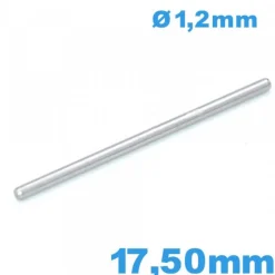 Tige Droite 17,50 mm pour Bracelet de Montre