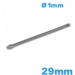 Tige Fendue pour Bracelet de Montre 29 mm diam 1 mm