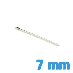Tige pour bracelet montre métal pas chère 7 mm