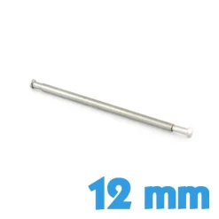 Tube fermoir deployant 12 mm pression pour montre