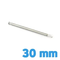 Tube pression pour montre et fermoir déployant 30 mm