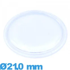 Verre à lèvres 21,0 mm montre Circulaire Plastique
