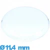 Verre pour montre en Plastique 11,4 mm gousset Circulaire