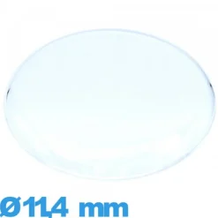 Verre pour montre en Plastique 11,4 mm gousset Circulaire