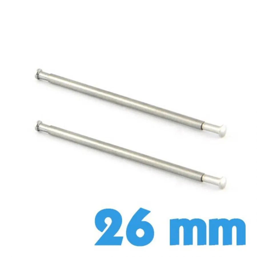 Barre À Rivet-2 barres T pas chère 26 mm pour montre et fermoir déployant