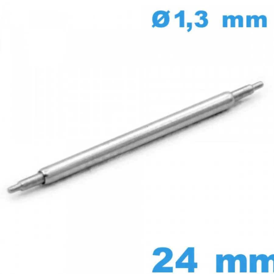Pompe-1 Tige montre 24mm Téléscopique épaulement double d :1,3 mm