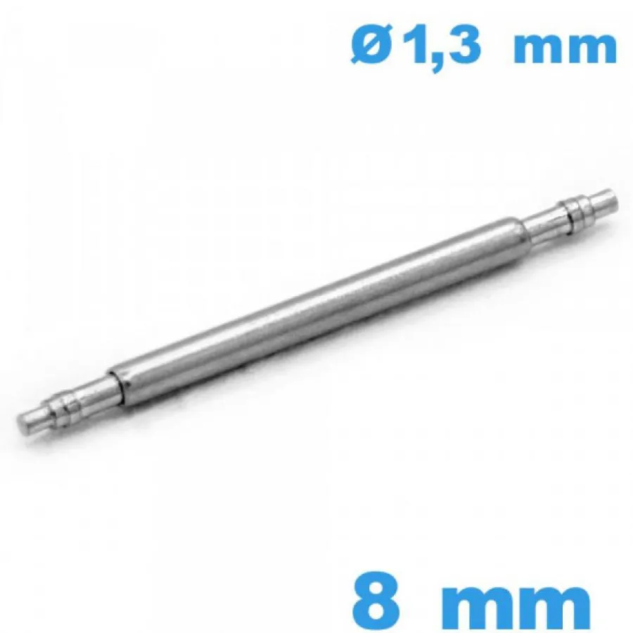 Pompe-Barre de Bracelet Montre Télescopique 8 mm d.1,3 mm - Suisse