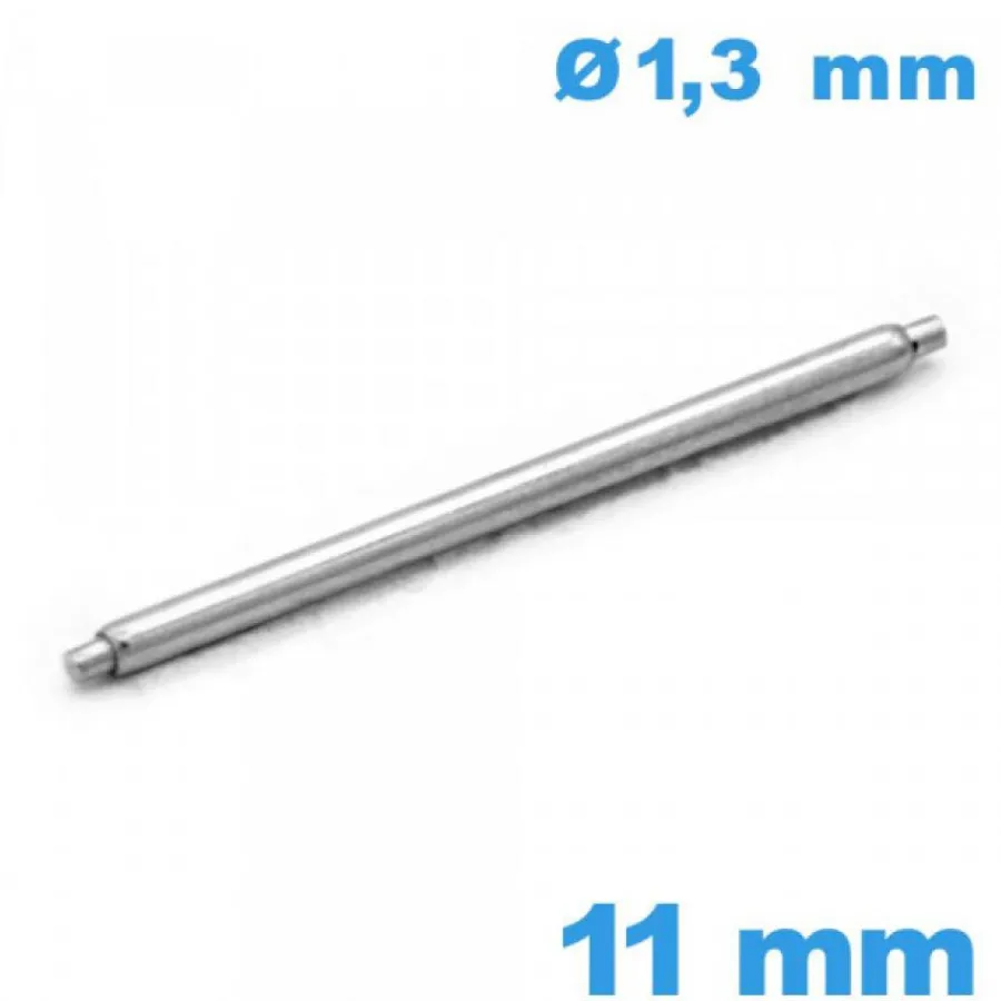 Pompe-Barre pour Montre 11 mm à Pointe Courte diamètre 1,3 mm Suisse