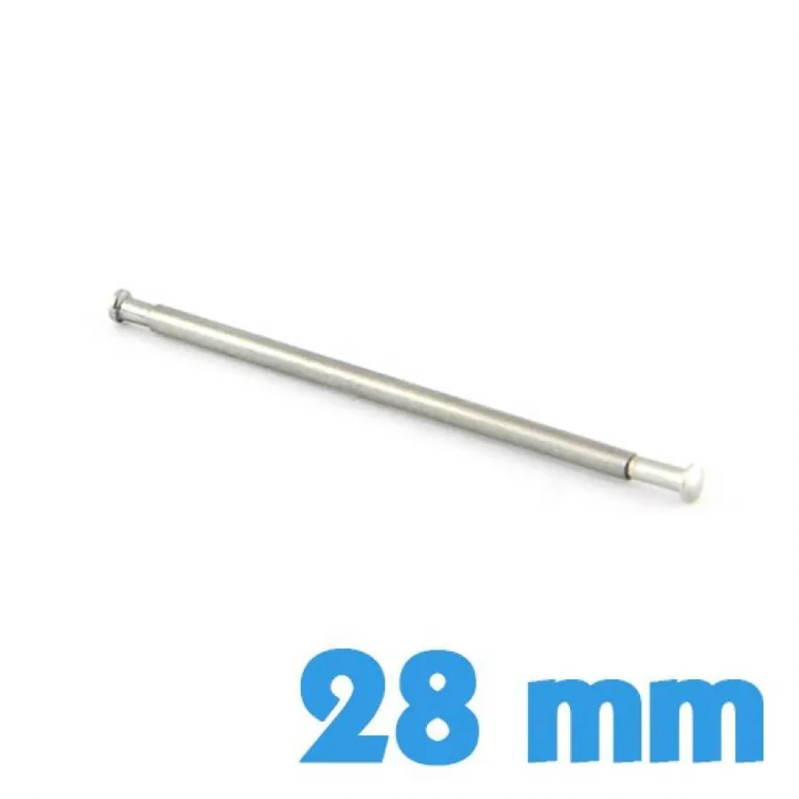 Barre À Rivet-Barre pression 28 mm pour fermoir déployant et montre