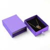 Boîte Cadeau-boîte violet pour un joyeux anniversaire carton