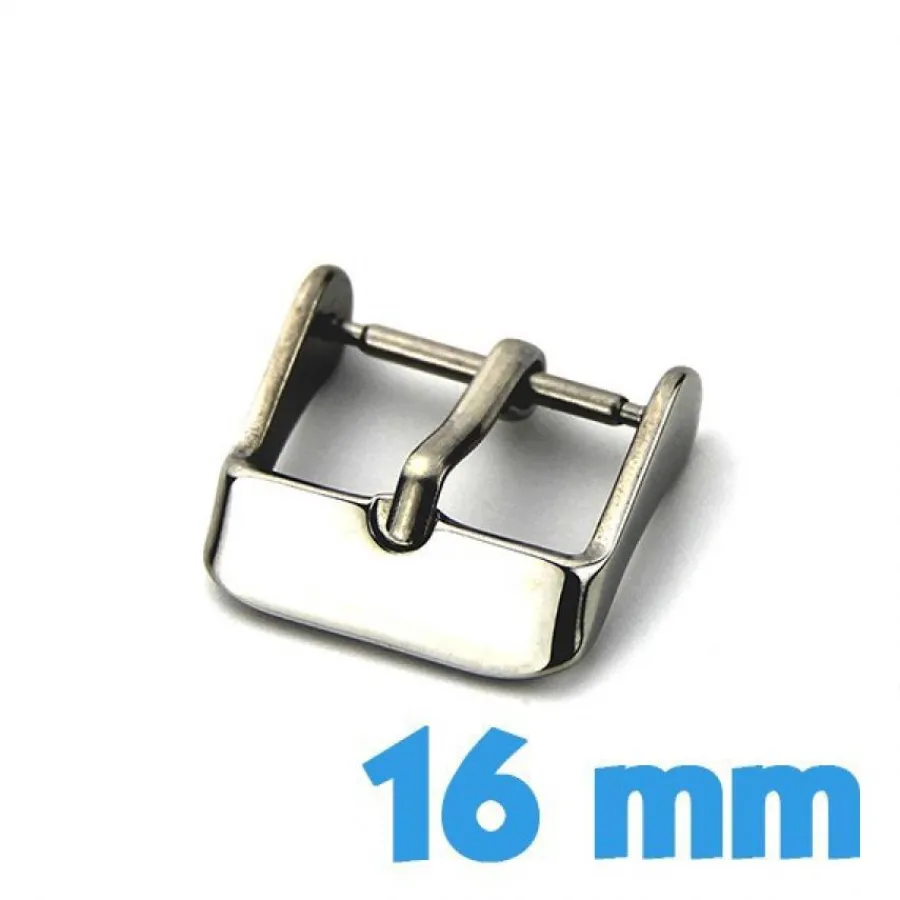 Pour Bracelet À Trous|Ardillon-Boucle ardillon 16 mm - pièce détachée montre