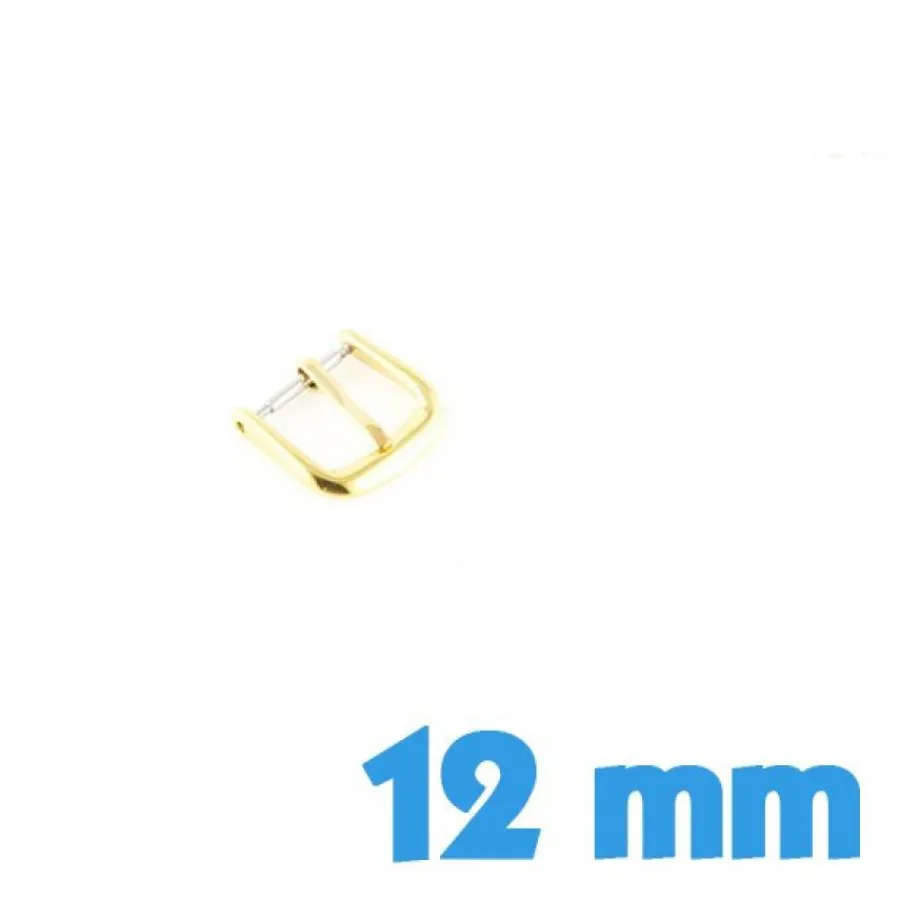Pour Bracelet À Trous|Ardillon-Boucle Ardillon 12 mm Doré